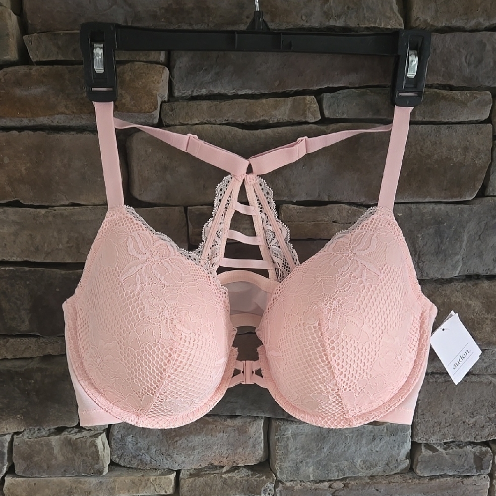 Auden Pink Lace Bra. New with Tags